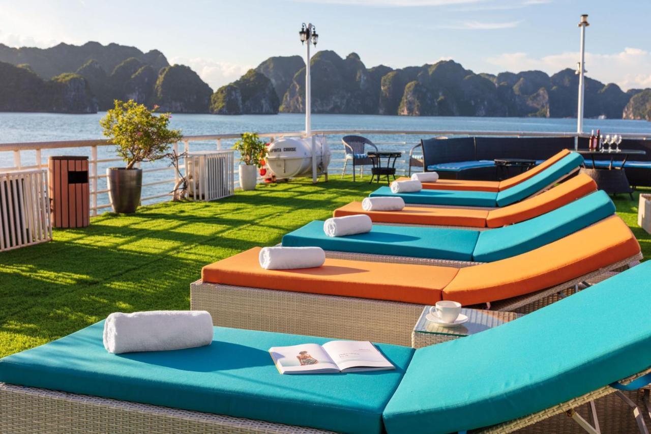 Hôtel Amanda Luxury Cruise Lan Ha Bay à Hạ Long Extérieur photo